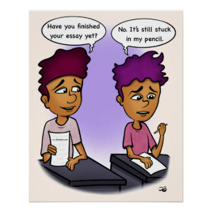 Pôster Preso no lápis