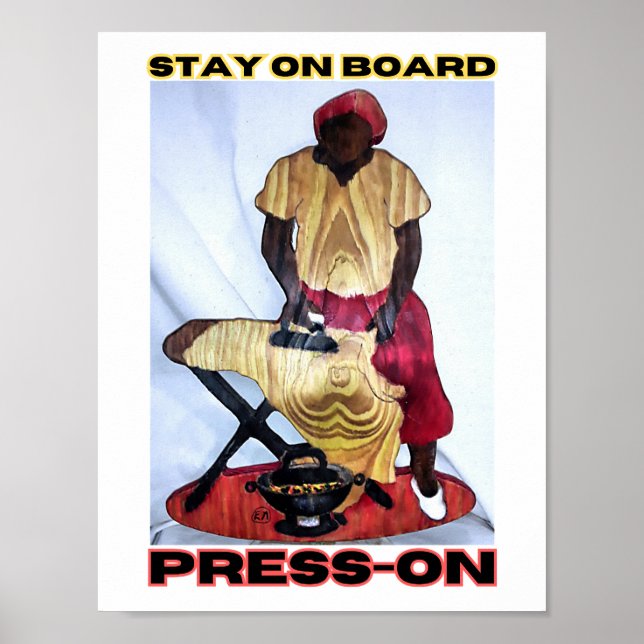 Poster Pressione-Avançar (Frente)