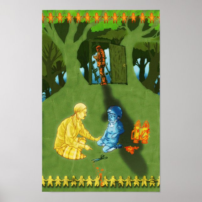 Pôster Prestar atenção (Frente)