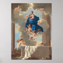 Presunção da Virgem, Nicolas Poussin Fine Art
