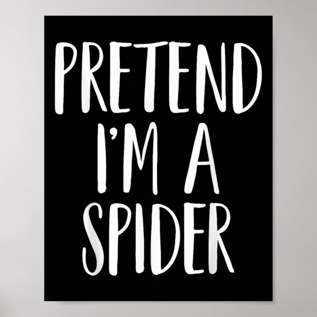 Poster Pretend I'm A Sder Family Women Men Kids Halloween (Frente)