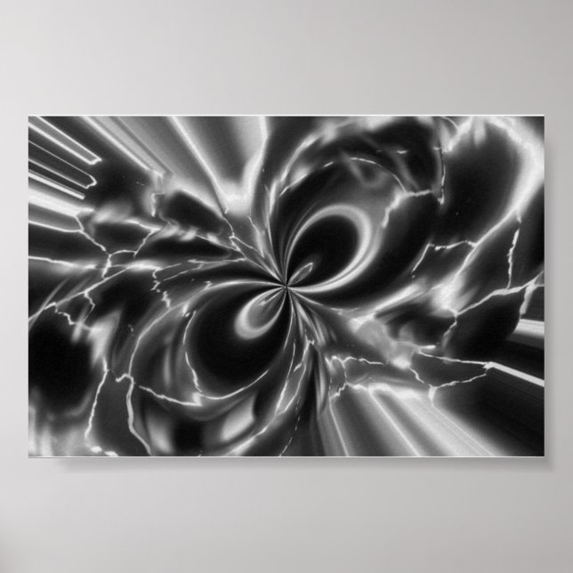 Poster Preto e Branco (Frente)