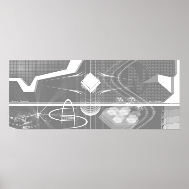 Pôster Preto e Branco (Frente)