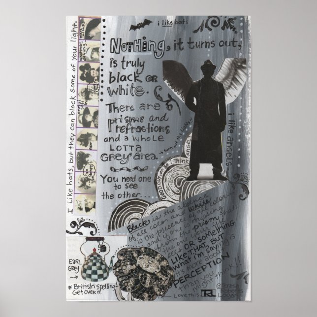 Poster Preto e Branco (Frente)