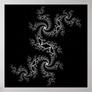 Poster preto e branco de Julia 300488