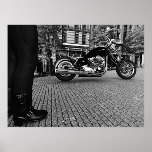 Pôster Preto e Branco) - GRANDE (Frente)