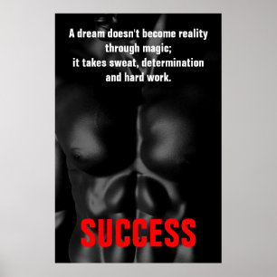 Poster Preto inspirado & branco da malhação do