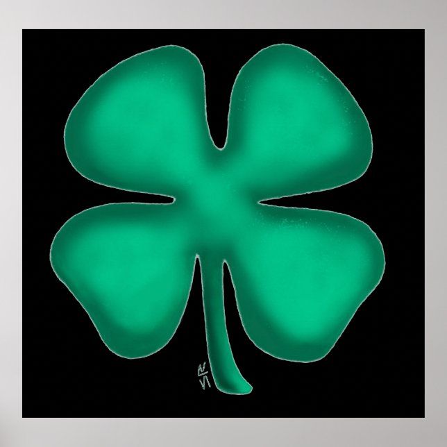 Poster preto irlandês (Frente)