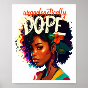 Poster Preto Preto Todos os Meses História Negra Africano