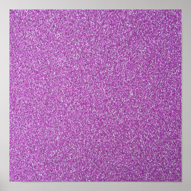 Poster Pretty Sparkle Background Customizable (Frente)