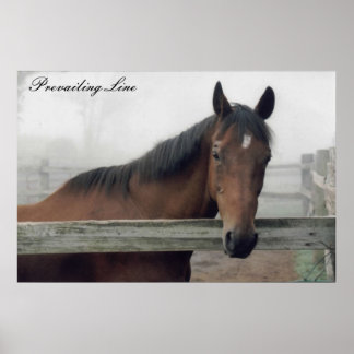 Poster Prevailing Line Print