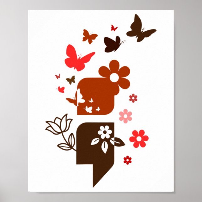 Poster Prevenção à Consciência do Suicídio Semicolon Cura (Frente)