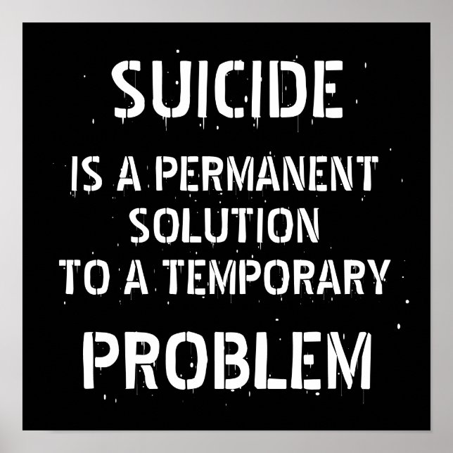 Poster Prevenção contra depressão (Frente)