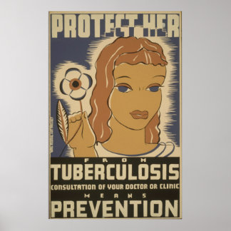 Poster Prevenção da tuberculose venosa