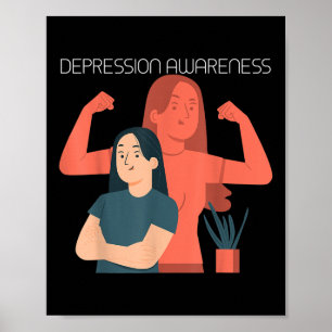Poster Prevenção do Suicídio - Conscientização sobre Saúd