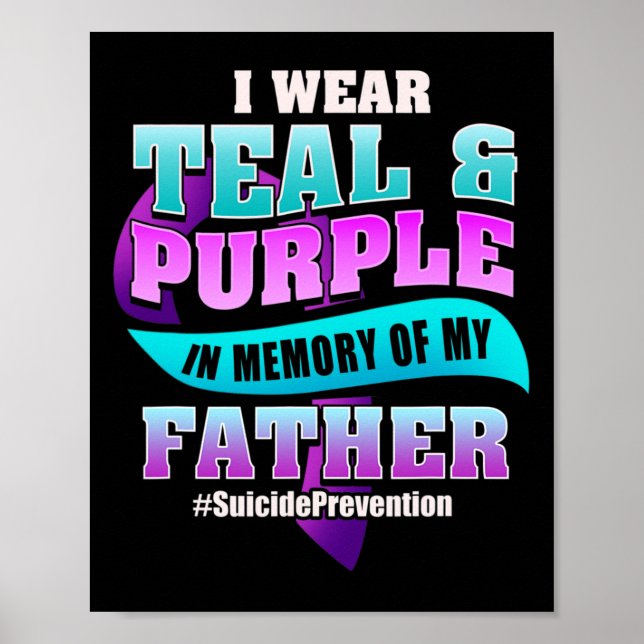 Poster Prevenção Suicida Para Friso Roxo-Padre (Frente)