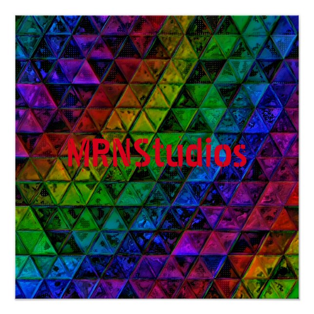 Pôster Pride Glass (Frente)