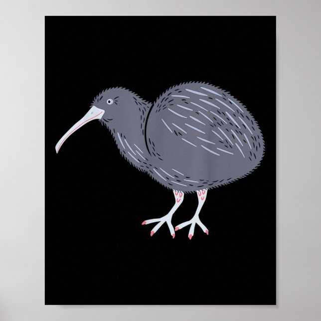 Poster Pride New Zealand Kiwi Bird Gift New Zealand  (Frente)