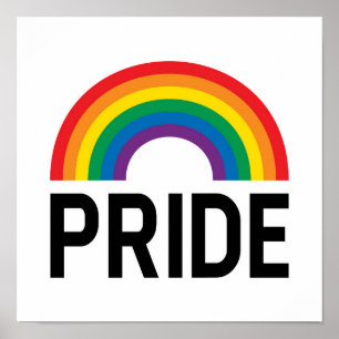 Poster Pride Rainbow