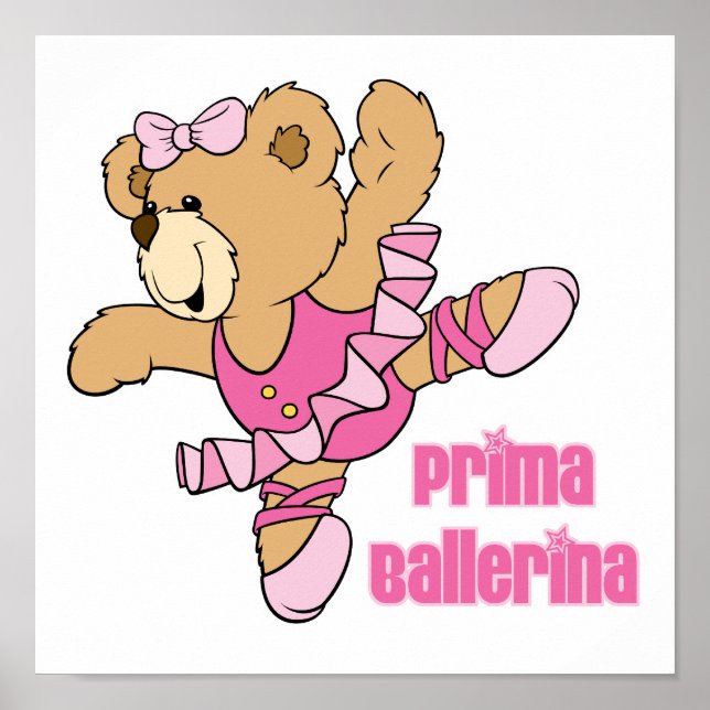 Poster Prima Ballerina Bear (Frente)