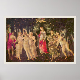 Pôster Primavera, Alegoria de Primavera por Sandro Bottic
