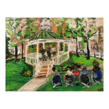 "Primavera at Wes Point Park", por Willowcatdesign