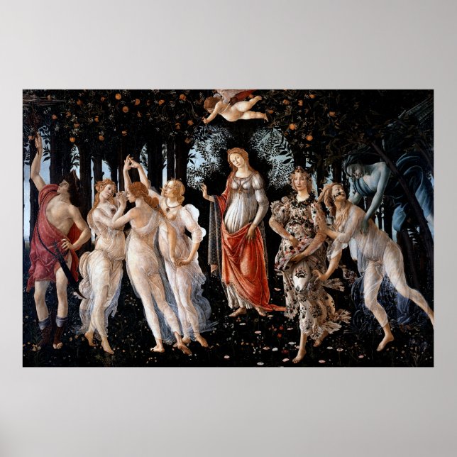Poster Primavera Botticelli (Frente)