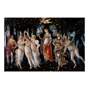 Pôster Primavera Botticelli