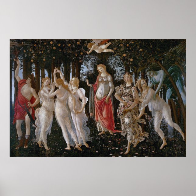 Poster Primavera Botticelli (Frente)