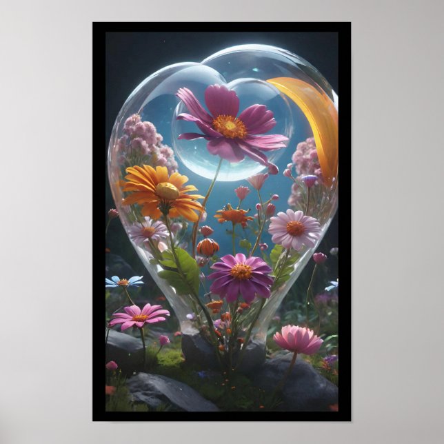 Poster Primavera Bubble - Ken Gage Art (Frente)