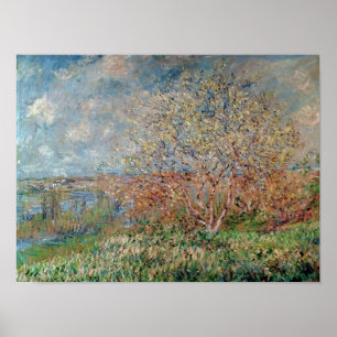 Pôster Primavera de Claude Monet  , 1880-82