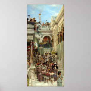 Poster Primavera de Lawrence Alma-Tadema