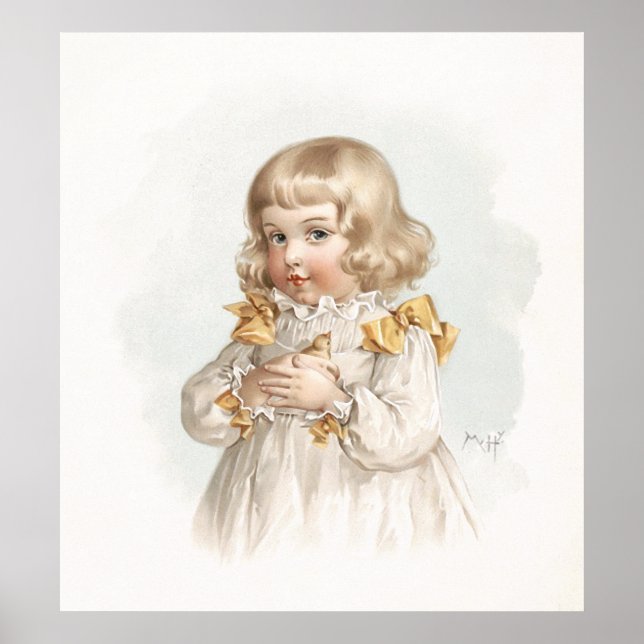 Pôster Primavera de Maud Humphrey (Frente)