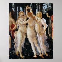 Primavera (detalhe), Sandro Botticelli, 1482
