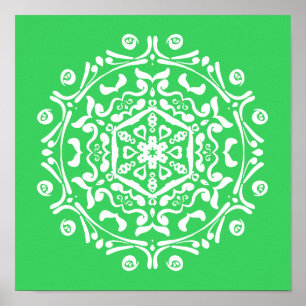 Pôster Primavera Mandala