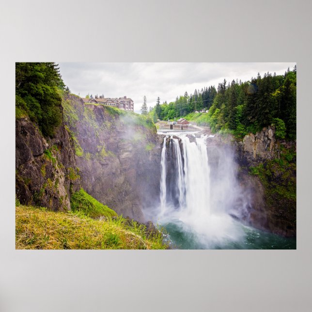 Pôster Primavera nas cataratas (Frente)