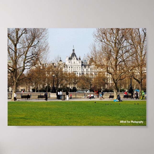 Poster Primavera no Embankment (Frente)