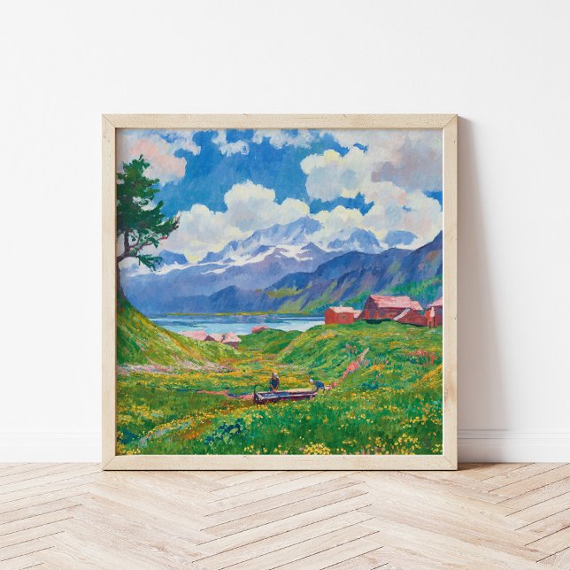 Poster Primavera Paisagem | Giovanni Giacometti (Criador carregado)