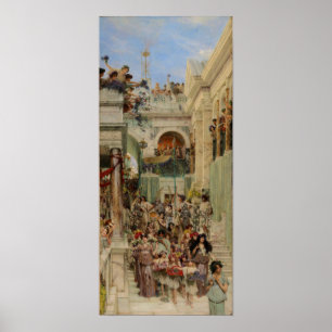 Poster Primavera por Alma Tadema - Arte de Vintage