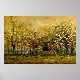 Poster Primavera Serenidade: Suas Ramificações Luminosas 