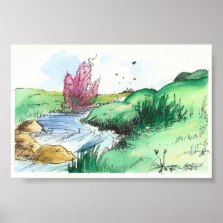 Pôster Primavera Stream