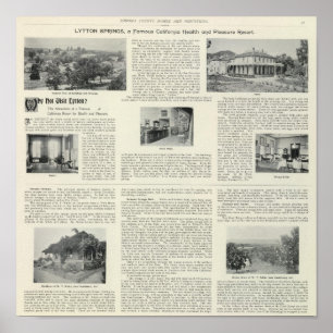 Pôster Primaveras de Lytton, Califórnia