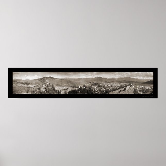 Poster Primaveras de vapor CO Foto 1909 (Frente)