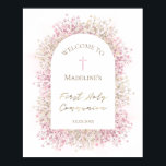 Poster Primeira Comunhão de Boas-vindas<br><div class="desc">Primeira Sagrada poster de Boas-vindas à Comunidade</div>