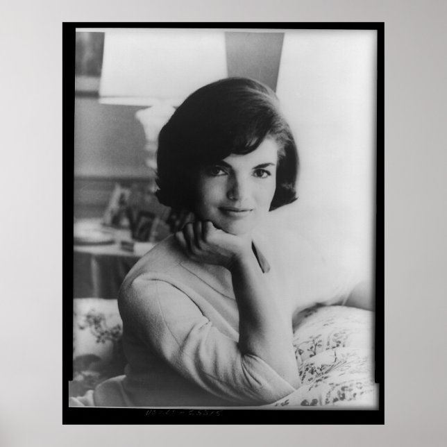 Poster Primeira-Dama Jacqueline Kennedy Retrait (Frente)