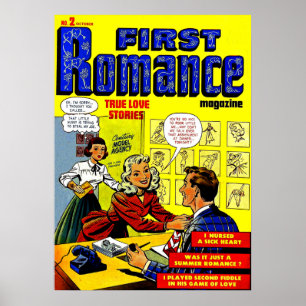 Poster Primeira Dama Romance Em Histórias em quadrinhos 