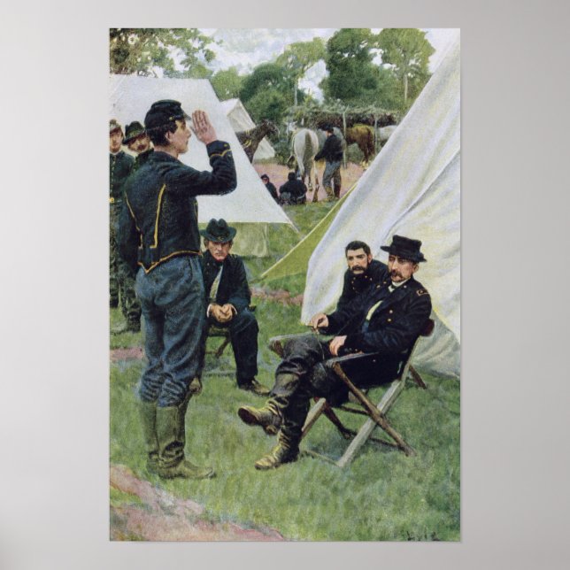 Pôster Primeira entrevista com Sheridans em Rowand (Frente)