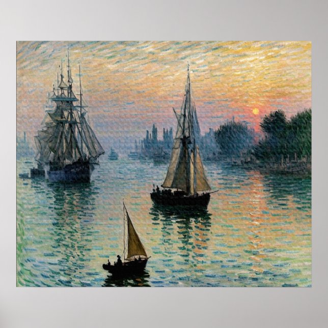 Poster Primeira Expedição de Navegação Ligeira (Frente)