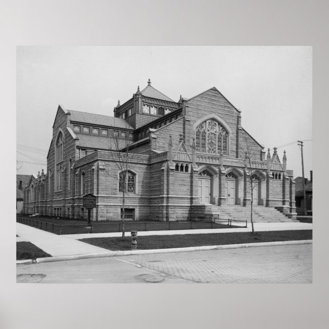Pôster Primeira Igreja Presbiteriana (Frente)