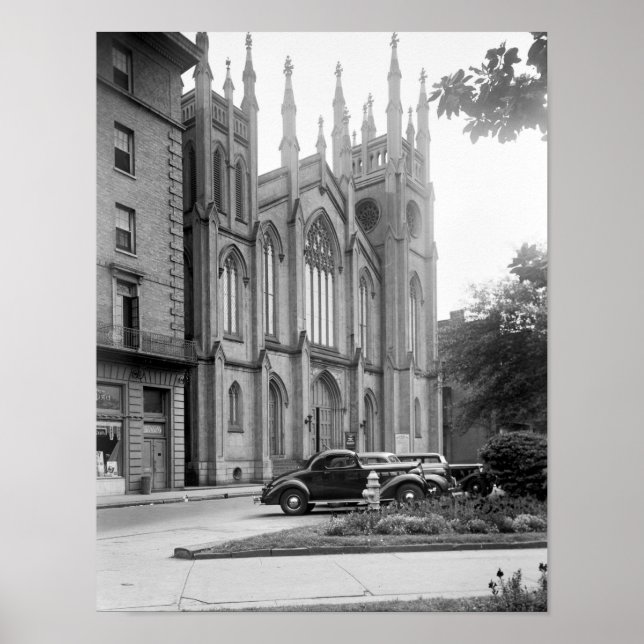 Pôster Primeira Igreja Presbiteriana, Nova Orleans, 1938 (Frente)
